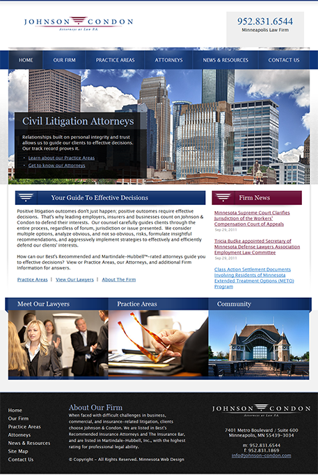 Johnson-Condon Minneapolis Law Firm