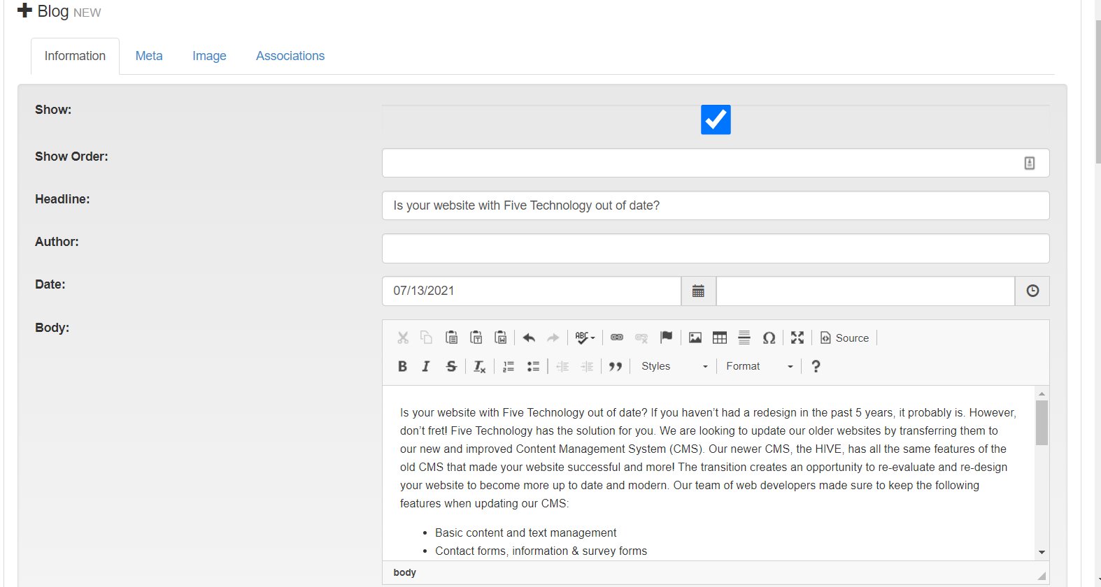 Is Your Website Out of Date?