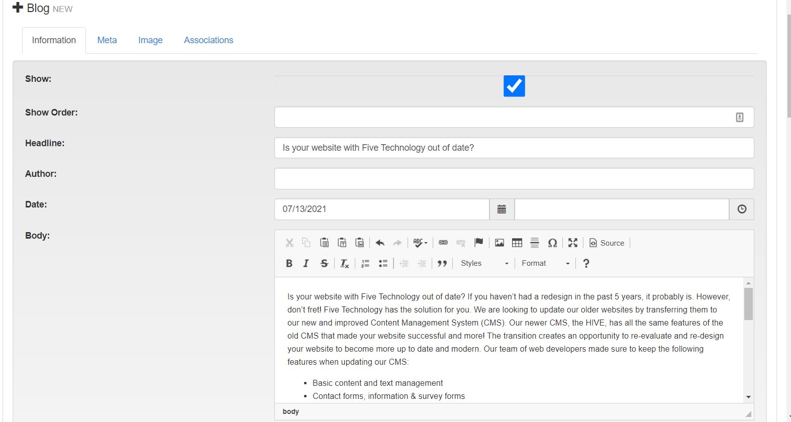 Is Your Website Out of Date?