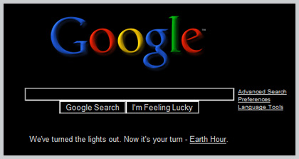 Google earth hour