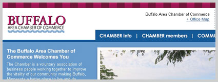 buffalo mn web design chamber