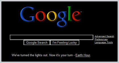 Google earth hour