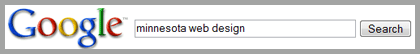minnesota web design search