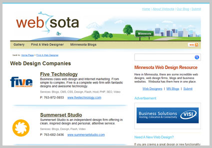 web design webosta directory