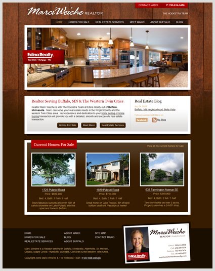 web design project Realtor