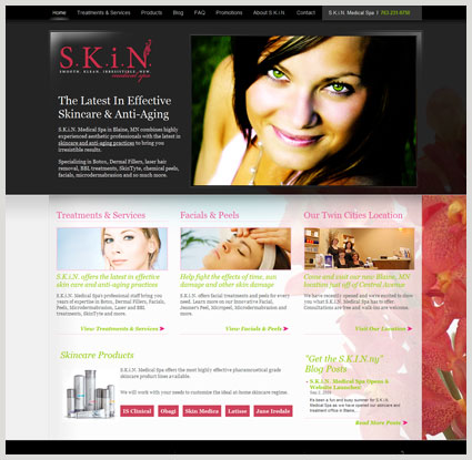 Web design for Spa