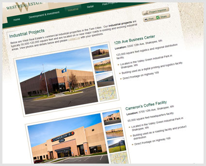 web design showcase MN