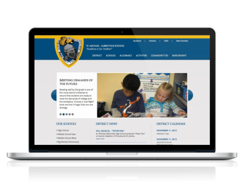 Responsive Web Design - Desktop View | STMA