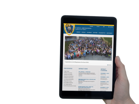 Responsive Web Design - Tablet View | STMA